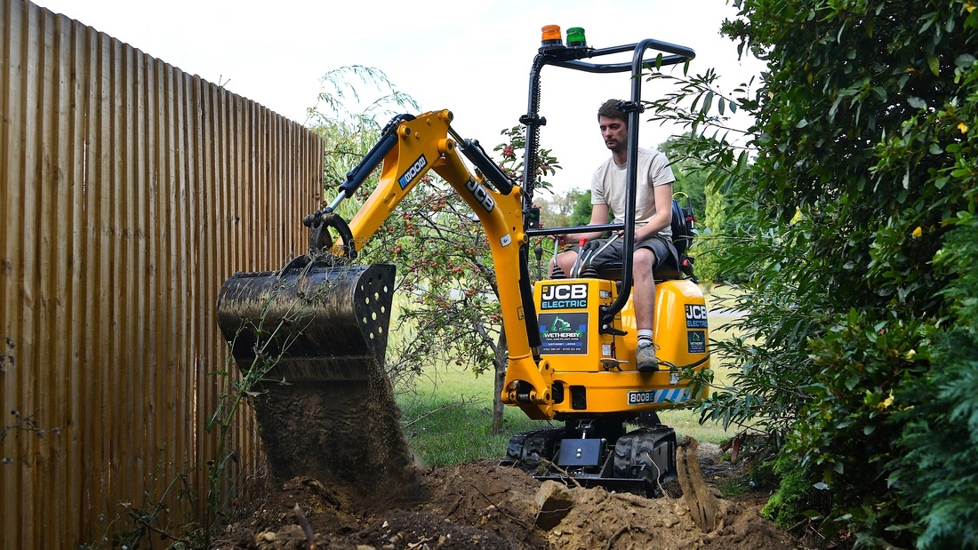 JCB電動微挖8008E CTS熱銷租賃行業